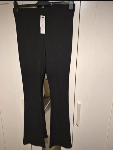Top shop womens black flared - shop,