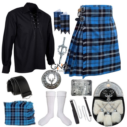 Scottish men pieces shirt - pieces,