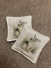 Microwavable rabbit print