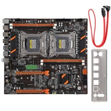 Desktop Motherboard Dual Socket Built In Rear 2 X USB3.0/Gigabit LAN Card X79