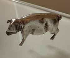 Sterling Silver Miniature Pig
