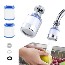 Faucet water filter with - with, 2