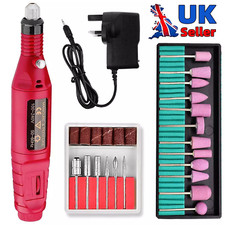 Nail Drill Machine Set Electric Nail Sander Gel Polish Remover Manicure Tool