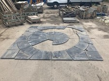 CLEARANCE  Incomplete 3m x 3m squared off limestone paving circle kit  (REF 332)
