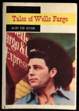 Trade Card, A&BC Chewing Gum, WESTERN SERIES, 1959, Tales of Wells Fargo, #47