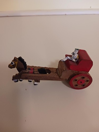 Vintage miniature wood toy - vintage,