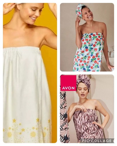 Avon towel wrap and - wrap, turban