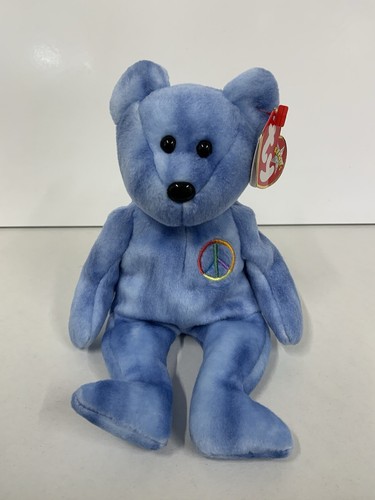 Beanie babies peace - beanie, bear