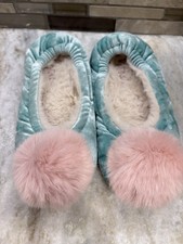 Boden Pompom Slippers Us 29