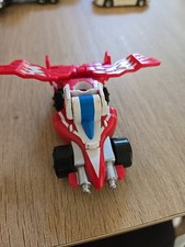 Bandai Toy 2003 Transformers Motor Racing Car Spring Loaded 3.2”