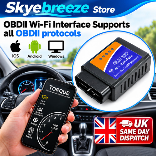 Wifi obd2 elm 327 - elm, bluetooth