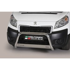 Peugeot Expert Bull Bar Nudge A Bar 2006-2015 Chrome Stainless Steel 63mm