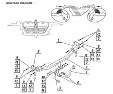 Swan Neck Tow Bar For HYUNDAI
