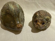 Yare Design Hedgehog Figurines, Great Yarmouth Pottery, Collectible 