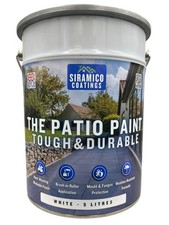5L White Patio Paint One Coat