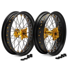 25 supermoto spoked - 17"x3.5/4.25,