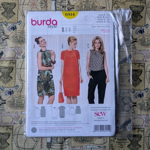 Burda sewing pattern 6914 - pattern,