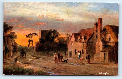 Postcard eckington - postcard,