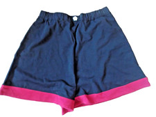 Mary Quant Vintage S 8-12 Lycra Black Shorts 1980's Prototype SEE MEASUREMENTS