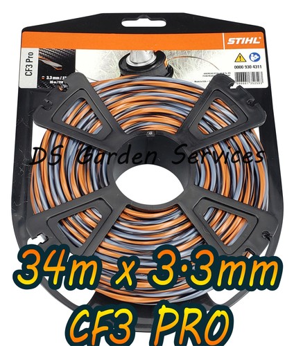 Strimmer line 3mm 34m - strimmer, 3.3mm