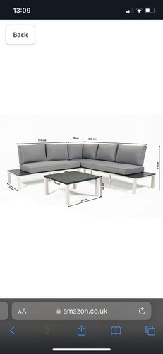 Corner sofa outdoor cushions - outdoor,