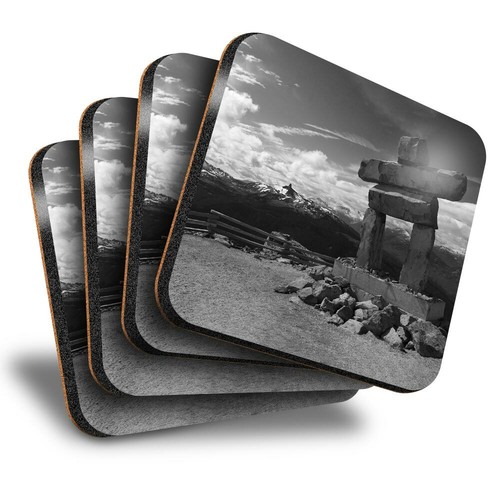 Set square coasters - set,