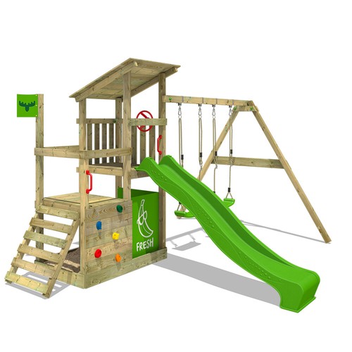 Wooden climbing frame fatmoose - frame,