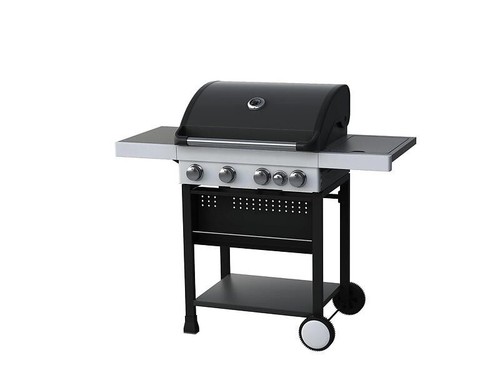 Burner gas bbq - 4, side