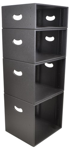 Rack sleeve with front - 19",