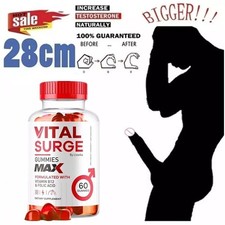 Vital Surge Male Gummies Maximum Strength Vital Surge Advanced Formula 60- Count