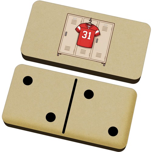 Football jersey domino set - domino,