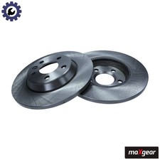 2x BRAKE DISC 19-1218 FOR VW