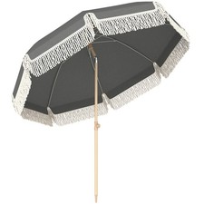Outsunny 1.7 m Beach Umbrella