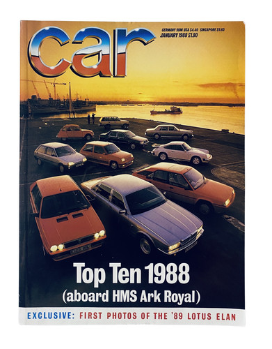 Car magazine january 1988 top - car,