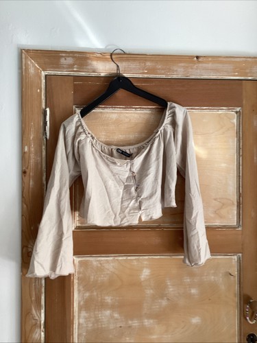 Zara crop blouse - zara,