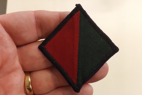 Military cloth badge - cloth, worcester