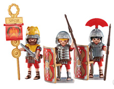 Playmobil Roman Troop Soldiers 3 Roman Soldiers History Set 6490