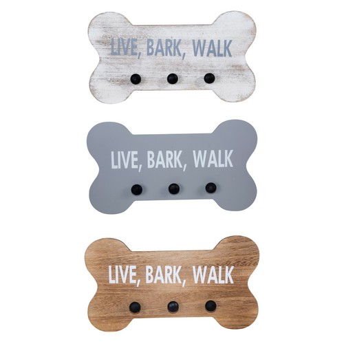 Live bark walk wall hook - hook, dog