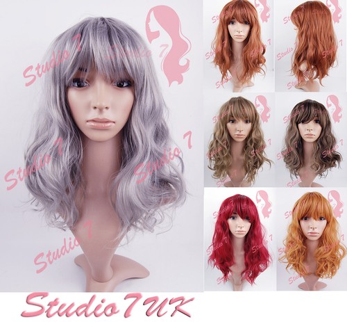 Mid length wavy - mid, with