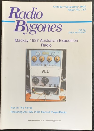 Vintage radio bygones issue - vintage,