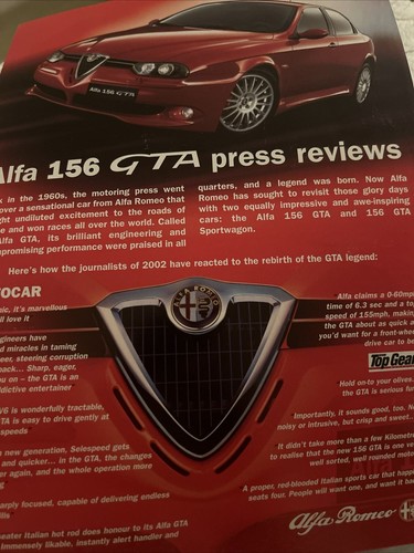 The alfa romeo - the, 156