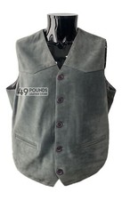 Men’s Grey Suede Real
