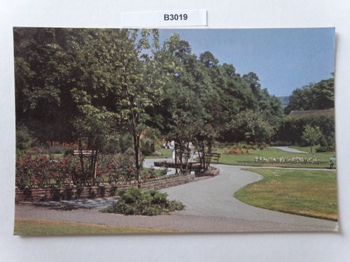 Manor park glossop - park,, postcard