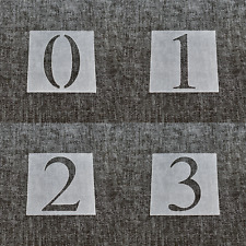 Number Stencils - Choose a