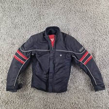 Frank Thomas Jacket Men Medium Textile Motorcycle Biker Black Anti Freeze R21-17