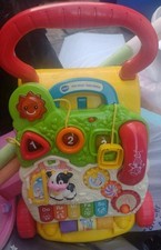  Baby Walker  First Step Push Along Activity Music Ride-On Toy