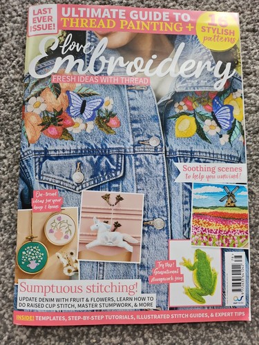 Love embroidery magazine - love,