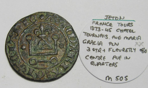 Jeton france tours 1373 - france,