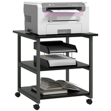 HOMCOM Mobile Printer Stand