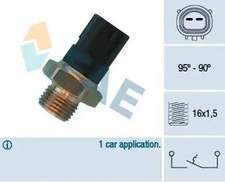 Radiator fan thermo switch